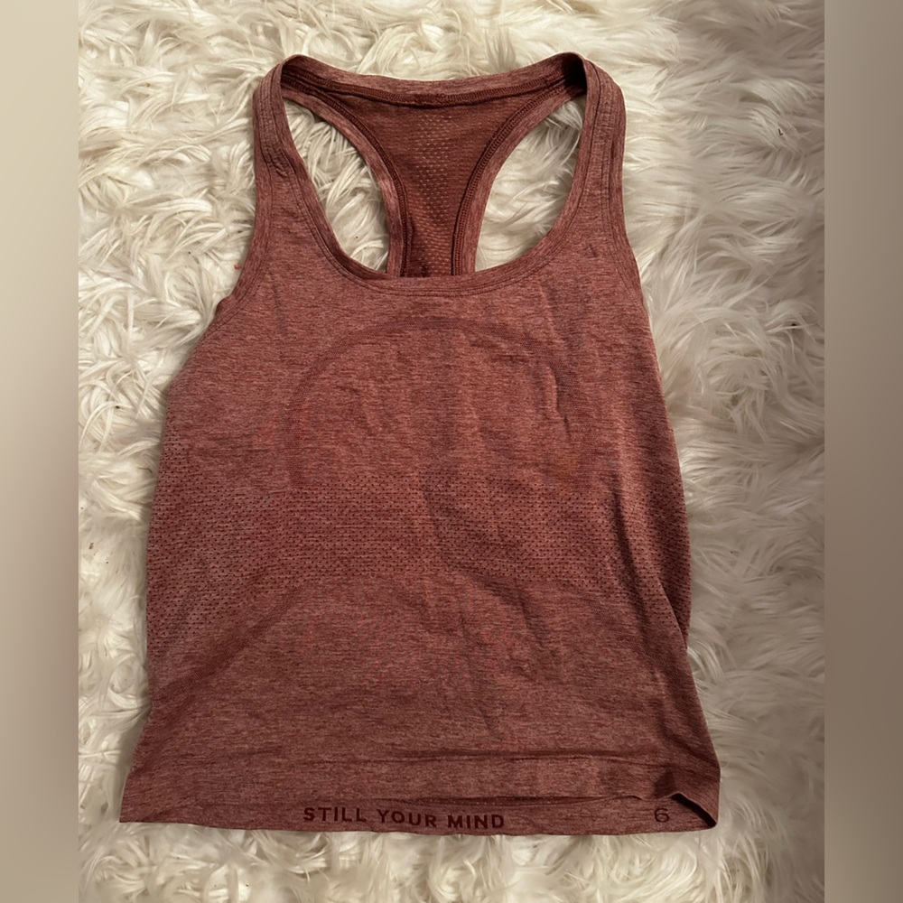 Lululemon Swiftly Tech Race Length Tank Top Size 6